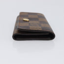 LOUIS VUITTON Damier Ebene Multicles 4 Key Case N62631 LV Auth 206376V-3