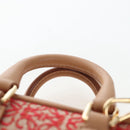 LOEWE Amazona Nano Shoulder Pouch Canvas 2way Beige Gold Auth 206378M-14