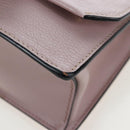 Miu Miu Shoulder Bag Leather Pink Gold Auth 206391M-18