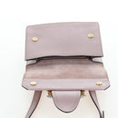 Miu Miu Shoulder Bag Leather Pink Gold Auth 206391M-26