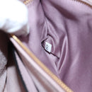 Miu Miu Shoulder Bag Leather Pink Gold Auth 206391M-10