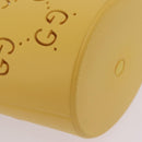 GUCCI Hand Bag Rubber Yellow 723051 Auth 206393M-9