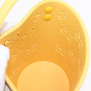GUCCI Hand Bag Rubber Yellow 723051 Auth 206393M-17