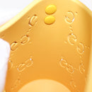GUCCI Hand Bag Rubber Yellow 723051 Auth 206393M-18