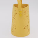 GUCCI Hand Bag Rubber Yellow 723051 Auth 206393M-4