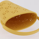 GUCCI Hand Bag Rubber Yellow 723051 Auth 206393M-6