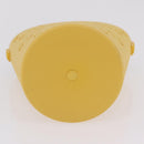 GUCCI Hand Bag Rubber Yellow 723051 Auth 206393M-5