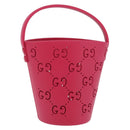 GUCCI Hand Bag Rubber Pink 723051 Auth 206394M-1