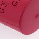 GUCCI Hand Bag Rubber Pink 723051 Auth 206394M-9