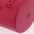 GUCCI Hand Bag Rubber Pink 723051 Auth 206394M-15