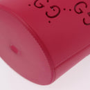GUCCI Hand Bag Rubber Pink 723051 Auth 206394M-16