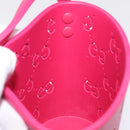 GUCCI Hand Bag Rubber Pink 723051 Auth 206394M-17