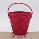 GUCCI Hand Bag Rubber Pink 723051 Auth 206394M-12