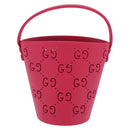 GUCCI Hand Bag Rubber Pink 723051 Auth 206394M-2