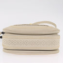 GUCCI New Bamboo Hand Bag Leather 2way Ivory Gold 263970 Auth 206395M-6