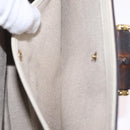 GUCCI New Bamboo Hand Bag Leather 2way Ivory Gold 263970 Auth 206395M-33