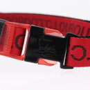Christian Louboutin Waist bag Canvas Black Silver Auth 206397M-9