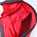 Christian Louboutin Waist bag Canvas Black Silver Auth 206397M-23