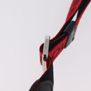 Christian Louboutin Waist bag Canvas Black Silver Auth 206397M-15