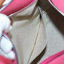LOEWE Puzzle Bag Small Hand Bag Leather 2way Multicolor Silver Auth 206398SAM-29