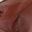 LOUIS VUITTON Epi Petit Noe Shoulder Bag Brown M44103 LV Auth 206410-17