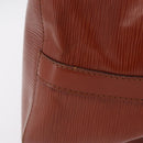 LOUIS VUITTON Epi Petit Noe Shoulder Bag Brown M44103 LV Auth 206410-4