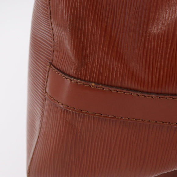 LOUIS VUITTON Epi Petit Noe Shoulder Bag Brown M44103 LV Auth 206410