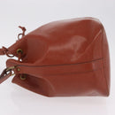 LOUIS VUITTON Epi Petit Noe Shoulder Bag Brown M44103 LV Auth 206410-5