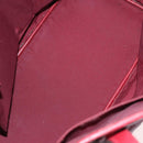 Christian Dior Canage Tote Bag Coated Canvas Red Silver Auth 206412-11