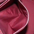 Christian Dior Canage Tote Bag Coated Canvas Red Silver Auth 206412-28