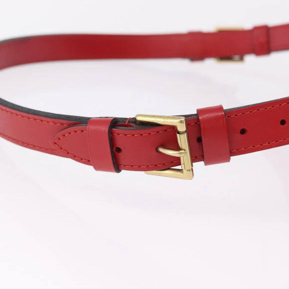 LOUIS VUITTON Epi Petit Noe Shoulder Bag Red M44107 LV Auth 206418A