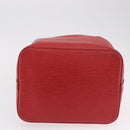 LOUIS VUITTON Epi Petit Noe Shoulder Bag Red M44107 LV Auth 206418A-5