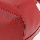 LOUIS VUITTON Epi Petit Noe Shoulder Bag Red M44107 LV Auth 206418A-17
