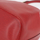 LOUIS VUITTON Epi Petit Noe Shoulder Bag Red M44107 LV Auth 206418A-19