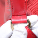 LOUIS VUITTON Epi Petit Noe Shoulder Bag Red M44107 LV Auth 206418A-12