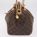 LOUIS VUITTON Monogram Tivori GM Hand Bag M40144 LV Auth 206419V-4