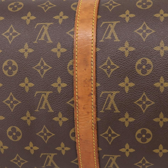 LOUIS VUITTON Monogram Keepall 50 Boston Bag M41426 LV Auth 206421