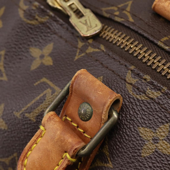 LOUIS VUITTON Monogram Keepall 50 Boston Bag M41426 LV Auth 206421