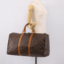 LOUIS VUITTON Monogram Keepall 50 Boston Bag M41426 LV Auth 206421-23
