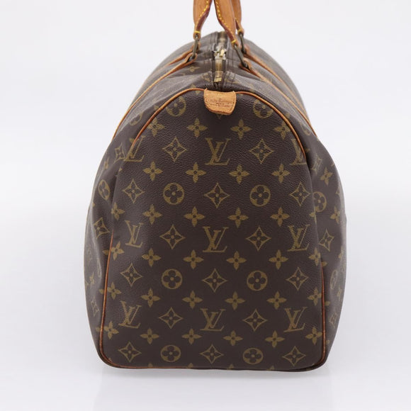 LOUIS VUITTON Monogram Keepall 50 Boston Bag M41426 LV Auth 206421