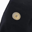 PRADA Chain Shoulder Bag Nylon Navy Gold Auth 206423-21