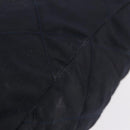 PRADA Chain Shoulder Bag Nylon Navy Gold Auth 206423-6