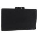 HERMES Agenda Vision Day Planner Cover Leather Black Silver Auth 206425-1