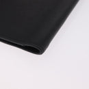 HERMES Agenda Vision Day Planner Cover Leather Black Silver Auth 206425-10