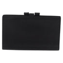 HERMES Agenda Vision Day Planner Cover Leather Black Silver Auth 206425-3