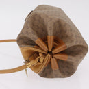 GUCCI Shoulder Bag Leather Beige Gold 007 115 5770 Auth 206426-4