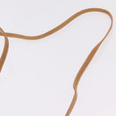 GUCCI Shoulder Bag Leather Beige Gold 007 115 5770 Auth 206426-14