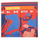 HERMES Carre 90 Scarf ""PUZZLE"" Silk Orange Auth 206427M-17