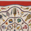HERMES Carre 90 Scarf ”Pourvu qu'on ait l'ivresse” Silk Red Auth 206430-3