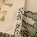 HERMES Carre 90 Scarf ”LES FETES DU ROI SOLEIL” Silk White Auth 206431-14